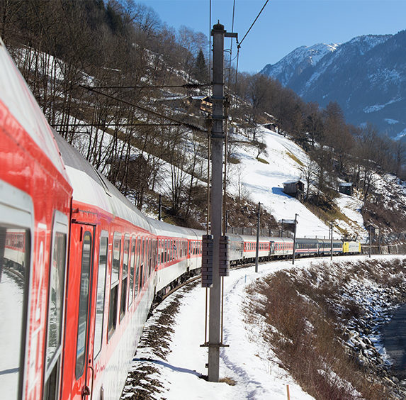 Met de trein naar de Alpen! Rail Magazine